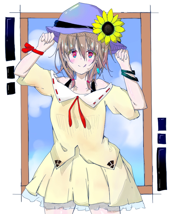 アイコンや1枚絵など描けます 基本的に女の子がメインとなりますアニメ向きの絵柄です イメージ3