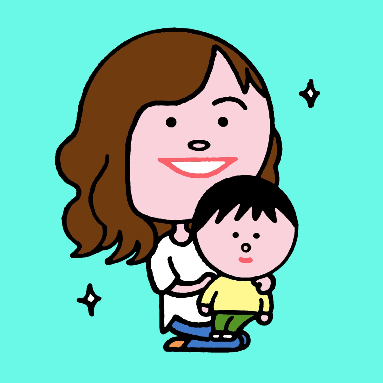 シンプルでポップな似顔絵描きます シンプルなタッチで雰囲気のある似顔絵をご提供いたします。 イメージ4