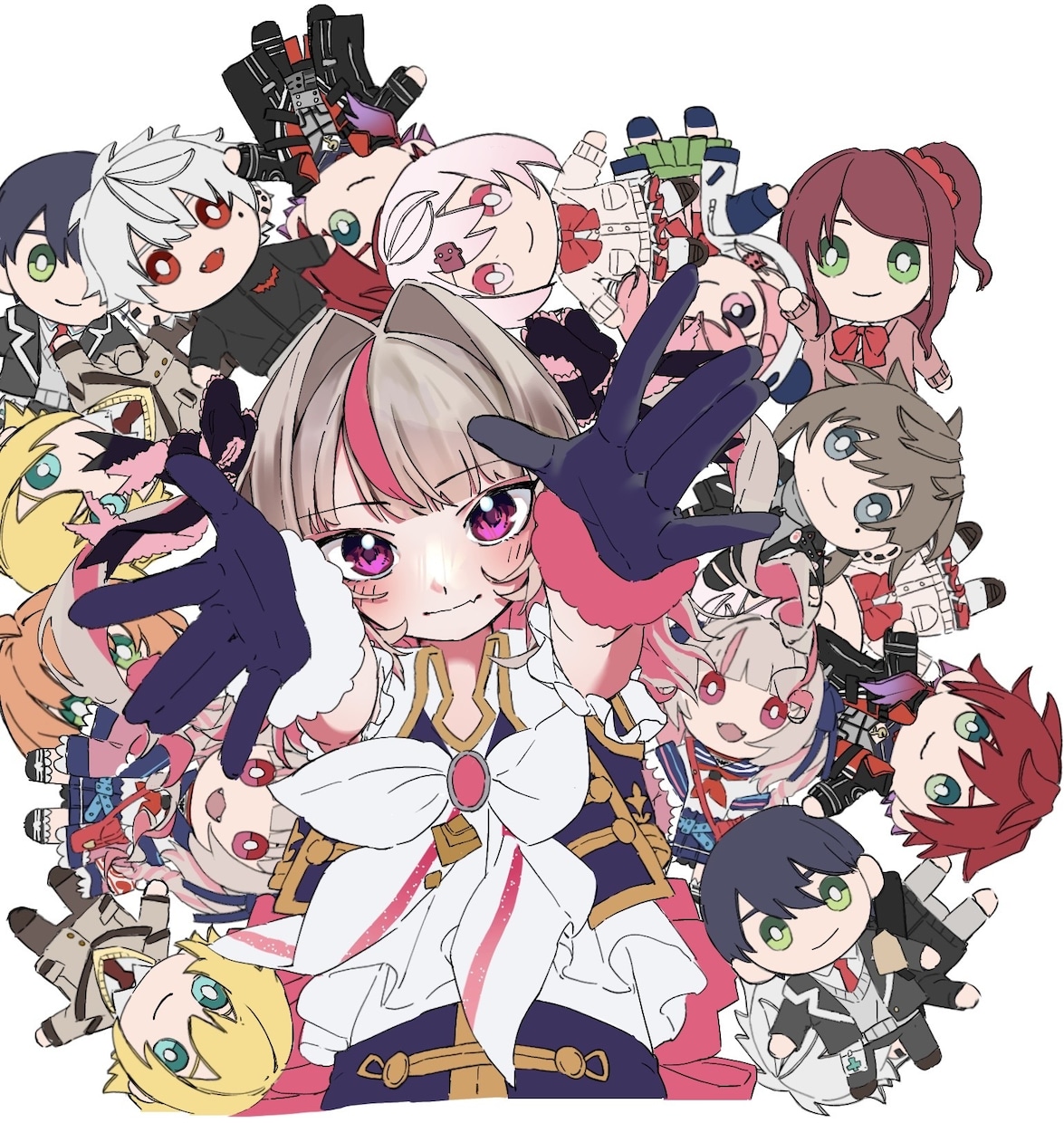 イラストを制作いたします 動画配信用のサムネイル･MV･グッズなどに！ イメージ4
