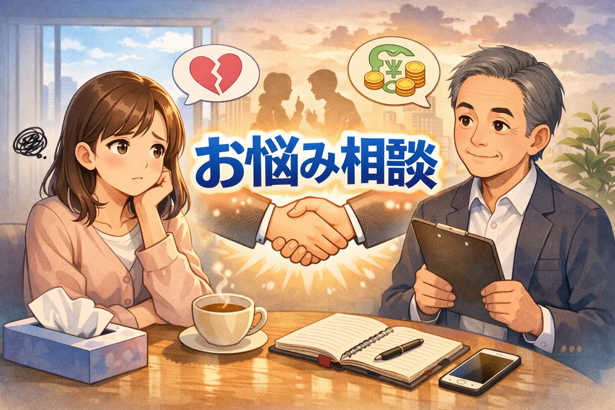 優しく心に寄り添い気持ちを共有します ニコ生でも相談放送何年もしてました！実績はあります。 イメージ7