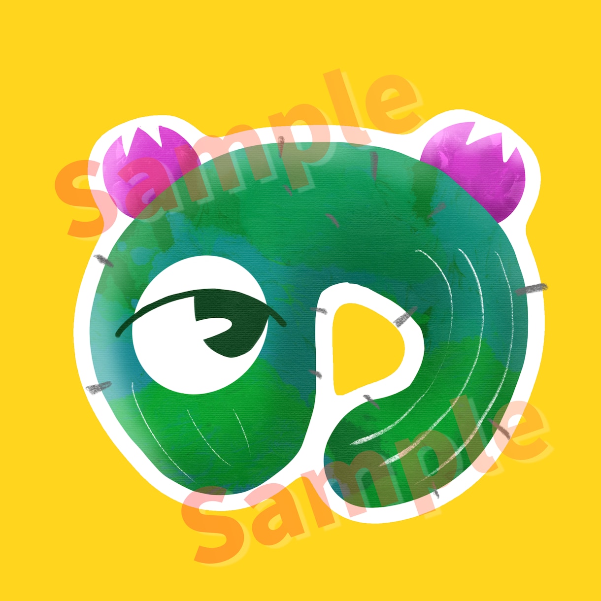 初めてでも安心◎ポップで目を引くイラスト描きます ポップなアイコンで注目度アップ！ イメージ7