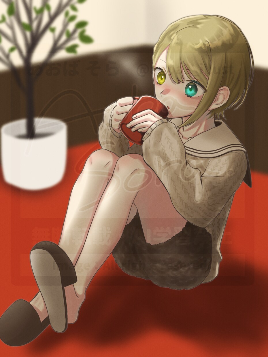 Vtuber・Vライバー向け★一枚絵を描きます 親しみやすい絵柄＊配信活動やオリジナルイラストにおすすめ♪ イメージ6