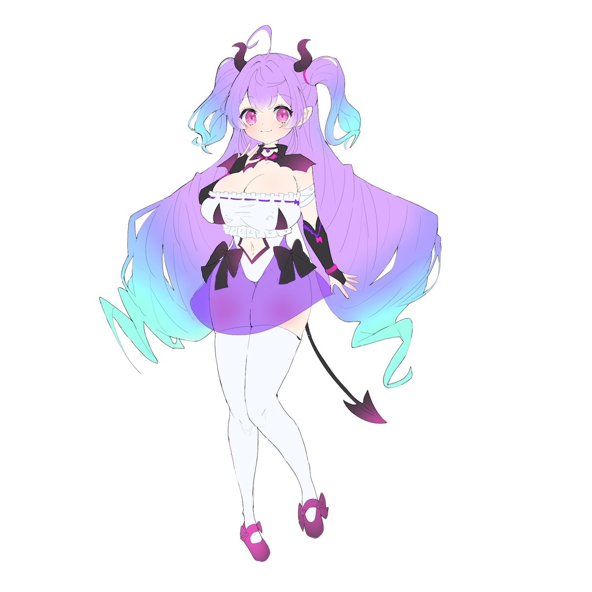 VTuber、ゲームキャラクターデザインを受けます 王道から特殊なデザインまで！安価キャラクターデザイン イメージ1