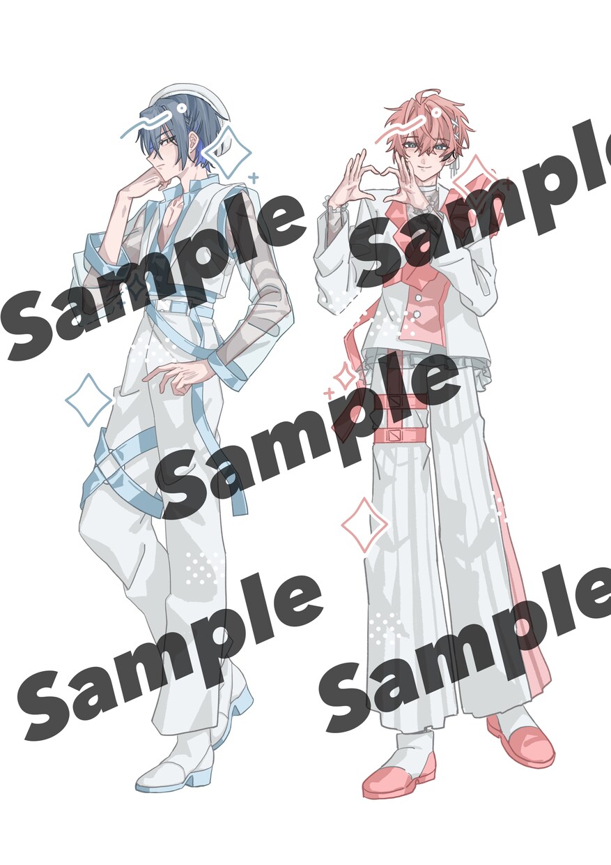 淡い色合いでイラストを描きます キャラクターイラストを描きます イメージ3