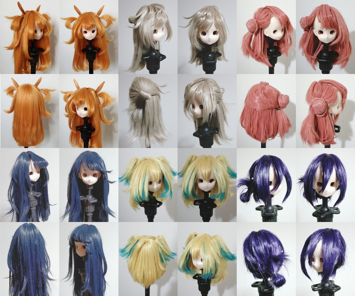 ドールにぴったりのオーダーウィッグをお作りします キャラも色も自由に。丁寧にお作りします✂︎ イメージ2