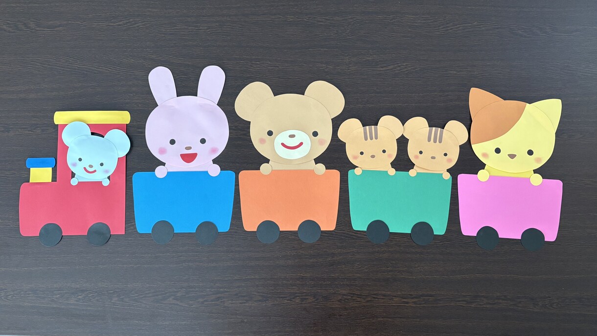 保育園・おうち用OK◎壁面飾りを作成します まずはご相談ください！現役保育士が型紙から手作りで作成します イメージ2