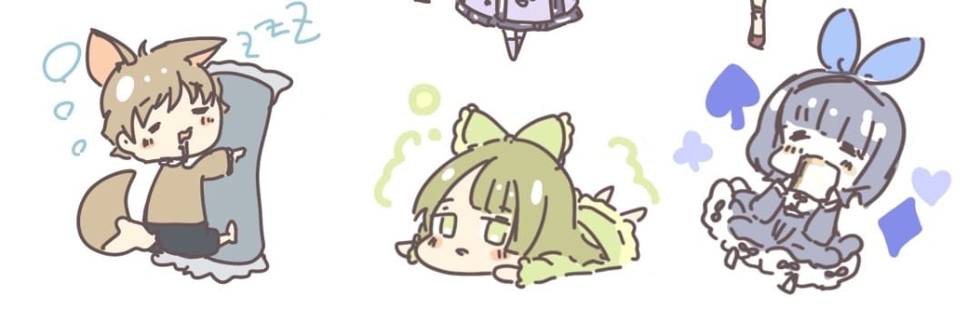 最短3日！ゆるくてめちゃ可愛いミニキャラ描きます ゆるふわ系に比較的お安く、納品スピーディをモットーです！ イメージ5