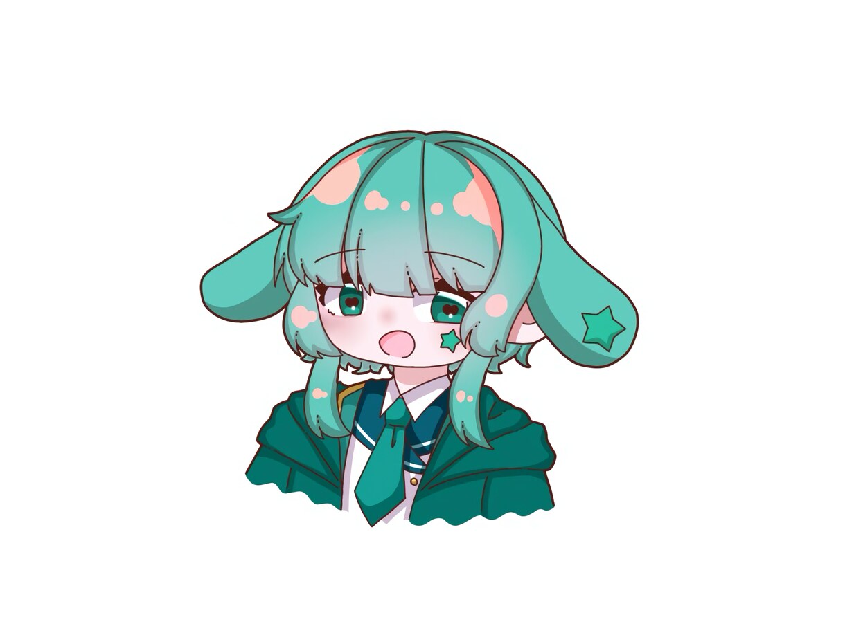 SNSで使えるアイコンイラストを描きます お菓子代稼がせてください。キャラの可愛さを最大限魅せます。 イメージ1