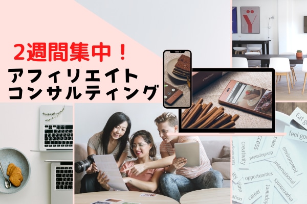 2週間集中！アフィリエイトコンサルティングをします お試し可能！質問数無制限、全ての疑問にお答えします。 イメージ1