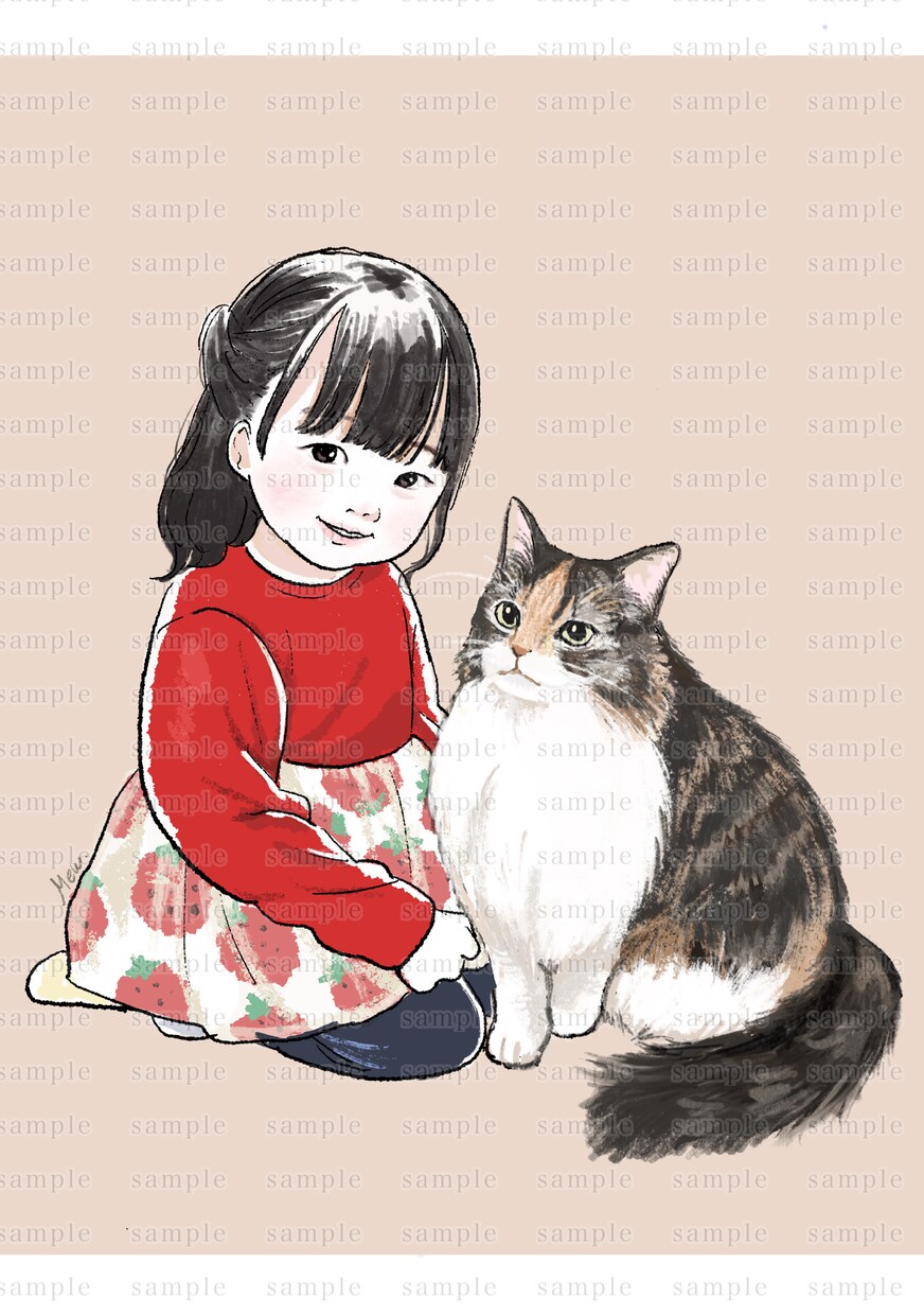 暖かいタッチでウエディングイラストお描きします 前撮りや挙式のお写真を記念にイラスト化しませんか？ イメージ10