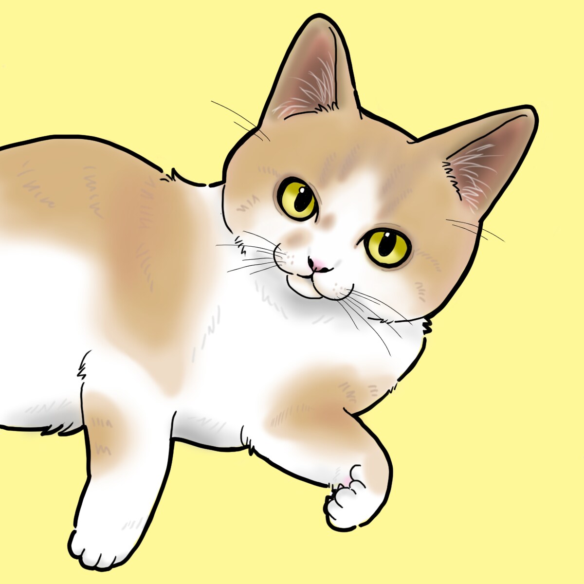 愛犬愛猫の似顔絵・アイコン作成します ペットの似顔絵やアイコン、漫画などをゆるいタッチで描きます！ イメージ4