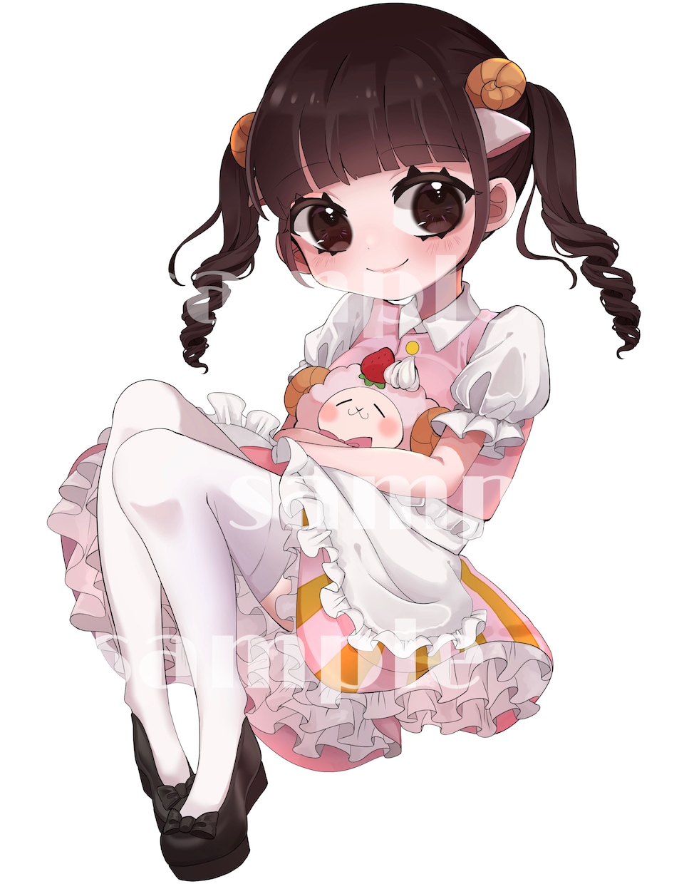 かわいい女の子のイラスト描きます SNS用のアイコンやペア画もOK！ イメージ1