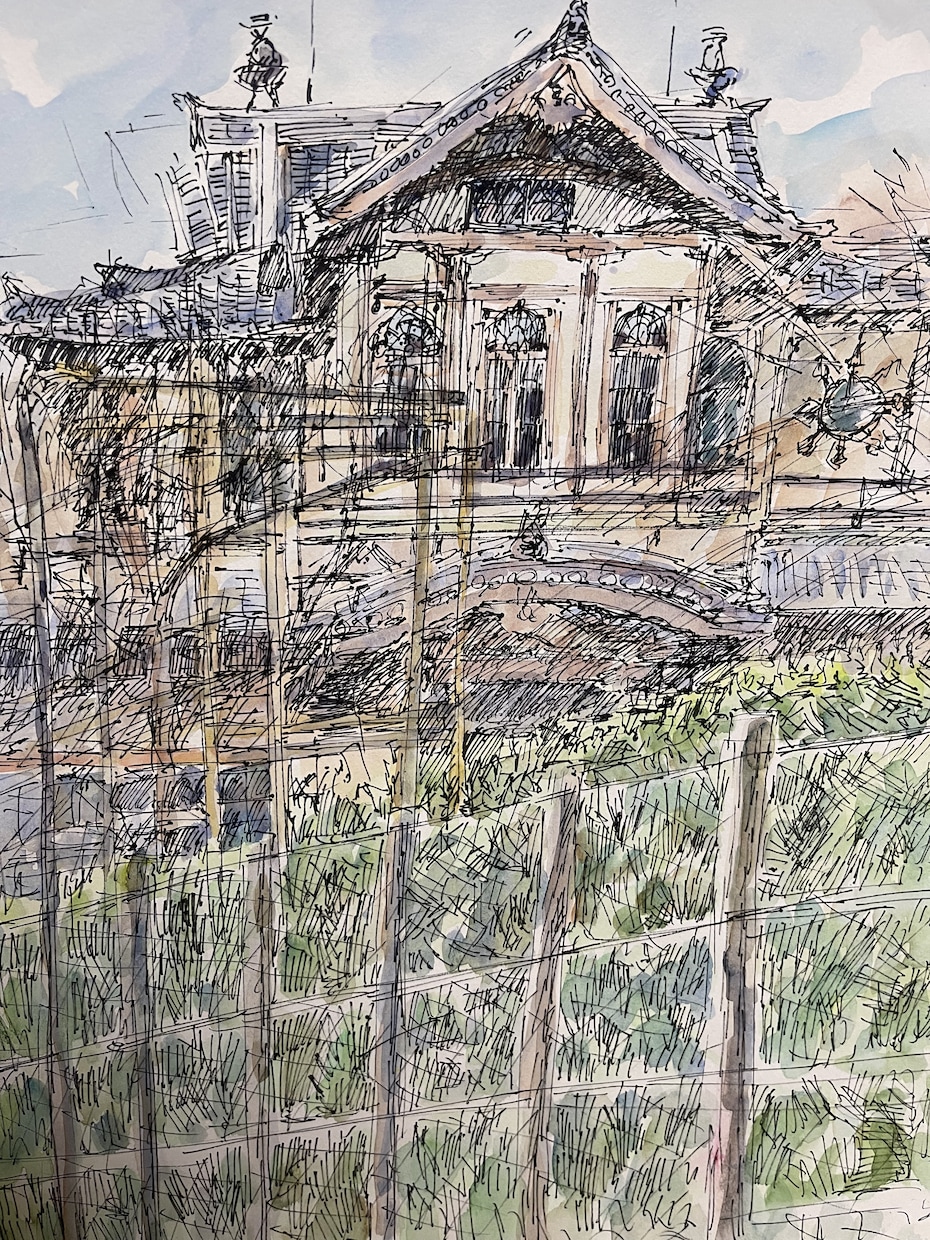思い出の風景や建物をペン&水彩にて飾れる絵にします 来客からはインテリアに、あなたにとっては情景として飾れます イメージ5