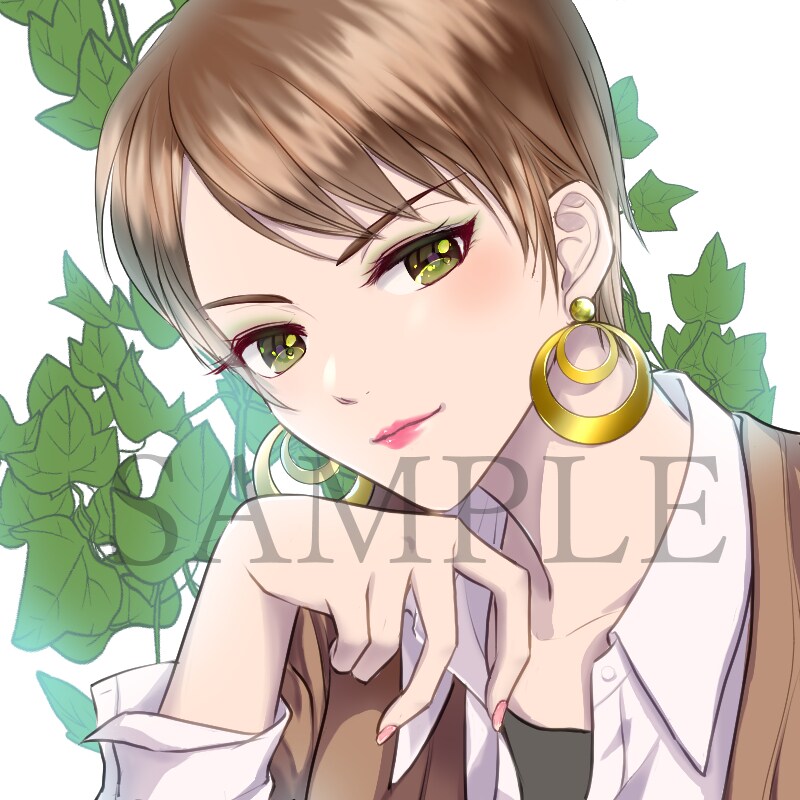 フルオーダー可能。SNSのアイコンお描きします アカウントの目的に合ったアイコン製作承ります。 イメージ6
