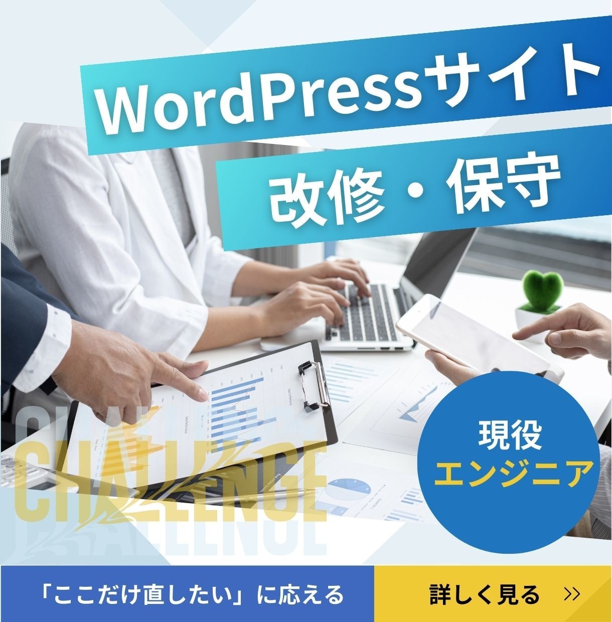 WordPressサイトを一部分改修更新いたします 「ここだけ直したい」をすぐ・確実に叶えます イメージ1
