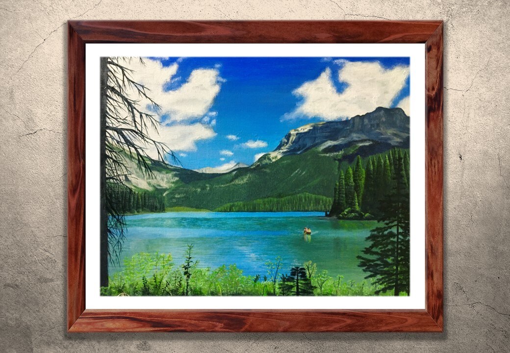 油絵で風景画をお描きします 思い出の風景・お気に入りの景色を油絵に！ イメージ1
