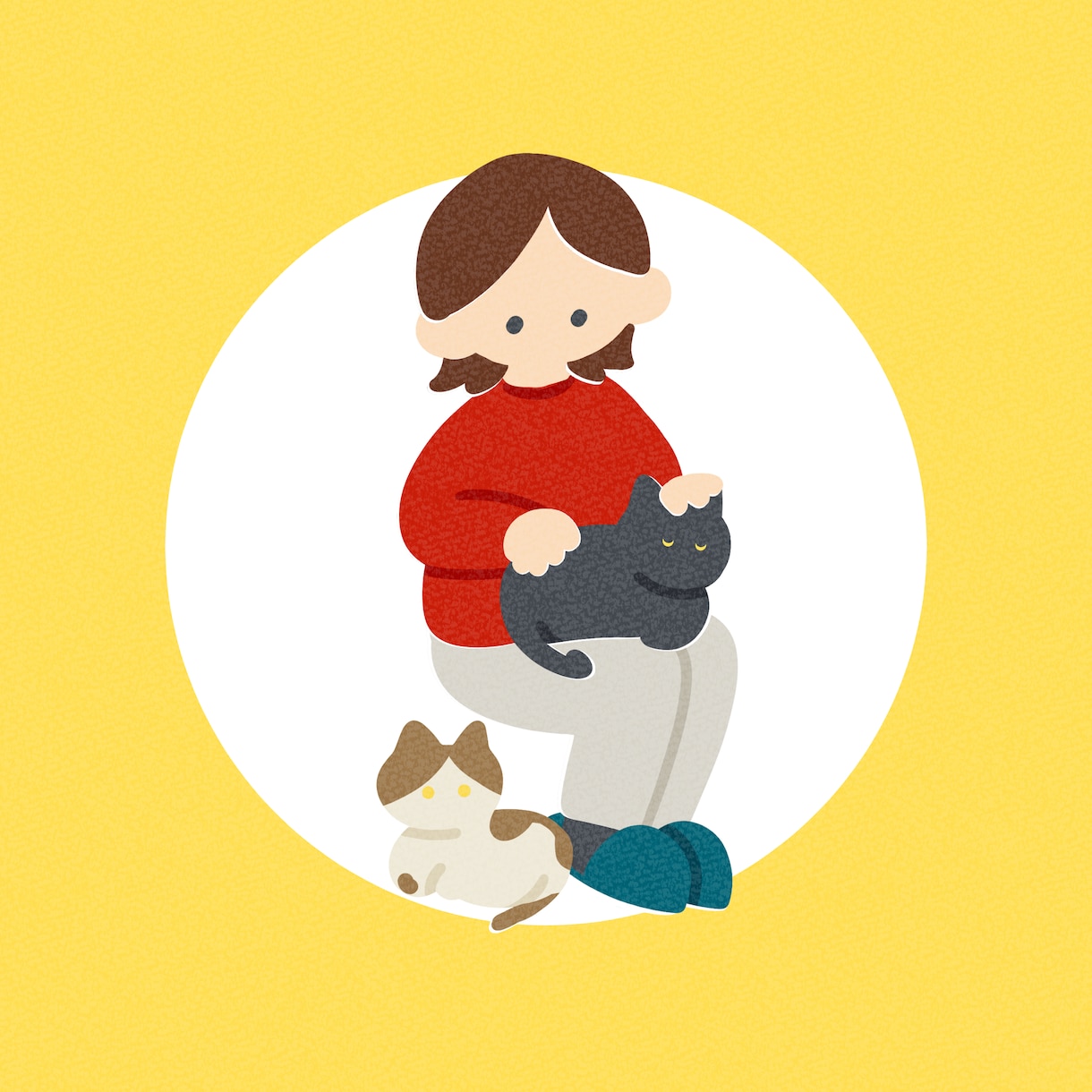 愛猫の魅力をほんわかイラストでお届けします SNSアイコンやスマホ壁紙にもぴったりな猫イラストを描きます イメージ3