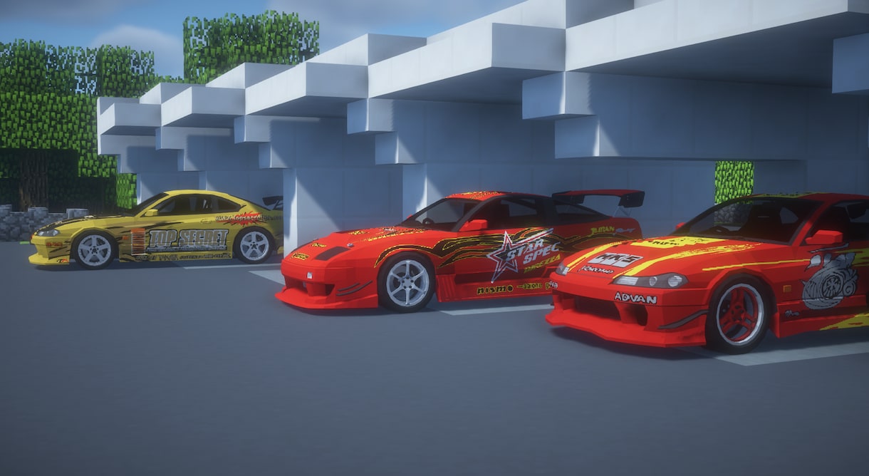 マイクラで使えるちょっとリアルな車Mod制作します Immersive Vehicles対応の車Mod作成 イメージ7