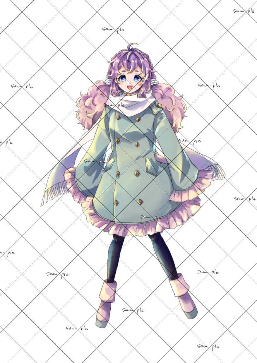IRIAM用の立ち絵描きます 柔らかいタッチとかわいめのイラスト！ イメージ3