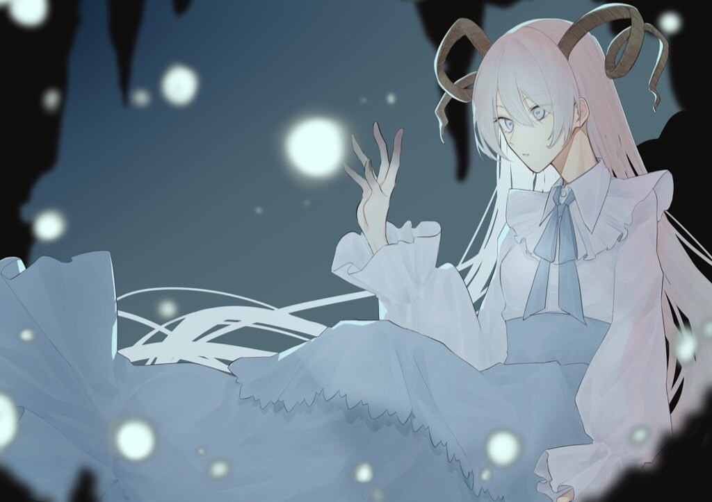 アイコンや1枚絵のイラスト制作をさせていただきます 主に彩度が低めの落ち着いた色合いイラストを制作させて頂きます イメージ1