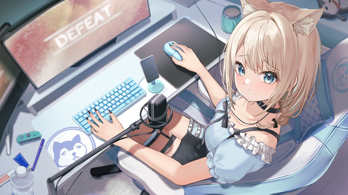 イラスト、Live2Dモデル、アイコンなど描きます 魅力的なキャラクターをお届けします。 イメージ9