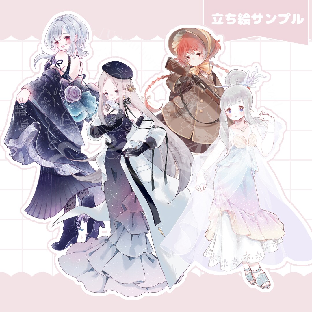 キャラクターのイラスト制作します キャラクターの性格を感じられるような絵を描くのが得意です！ イメージ4
