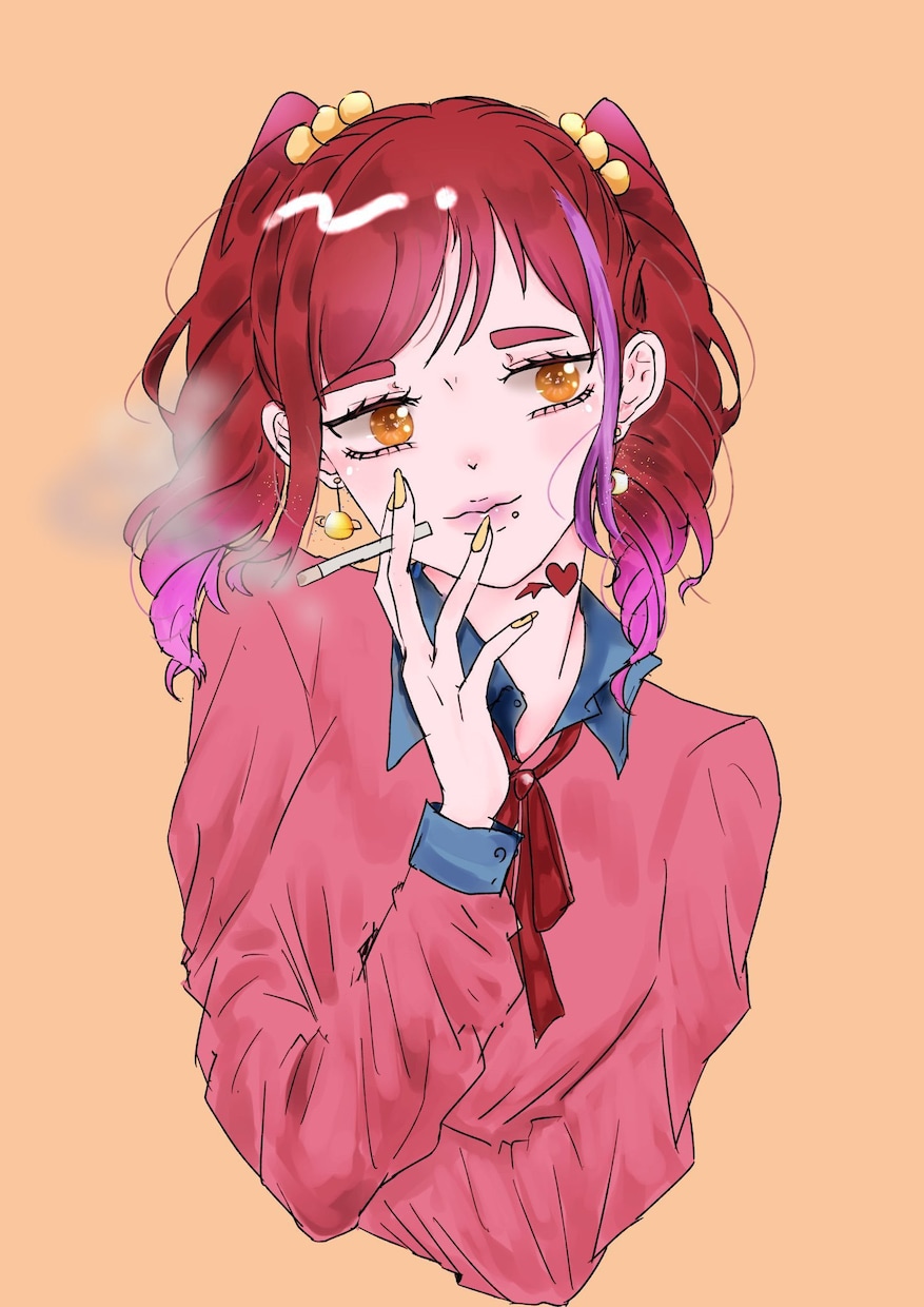 貴方だけのアイコン、ヘッダーイラスト作成致します 色んな用途に使用可能な可愛いイラストつくります♡ イメージ3
