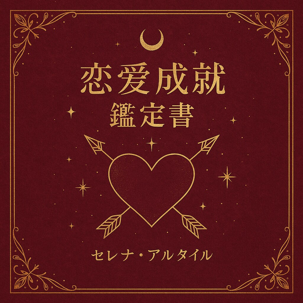 恋愛成就へ導く♡オーダー鑑定書作成します 今の恋愛、不安ですか？未来を読み解きます。 イメージ1