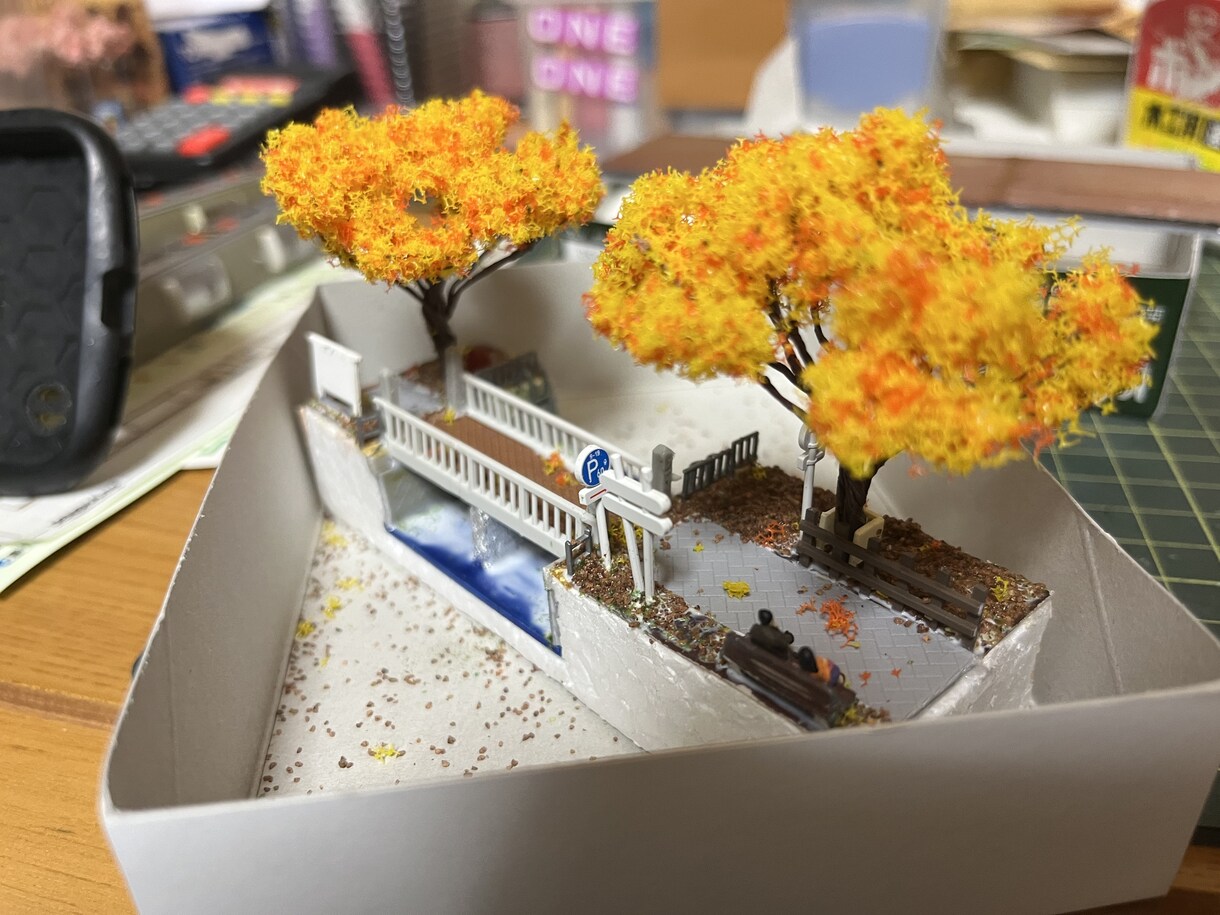 鉄道模型　Nゲージの小型ジオラマ作成します ちょっとしたプレゼントに最適！！ イメージ4