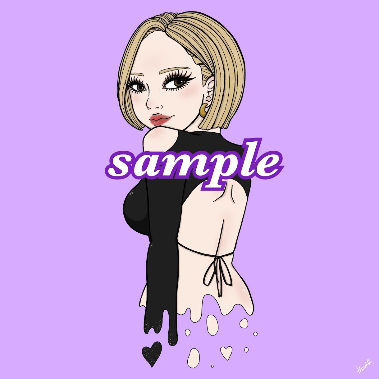 KAWAII♡SNSアイコン描きます みなさまのSNSアイコンKAWAII♡くします！！ イメージ7