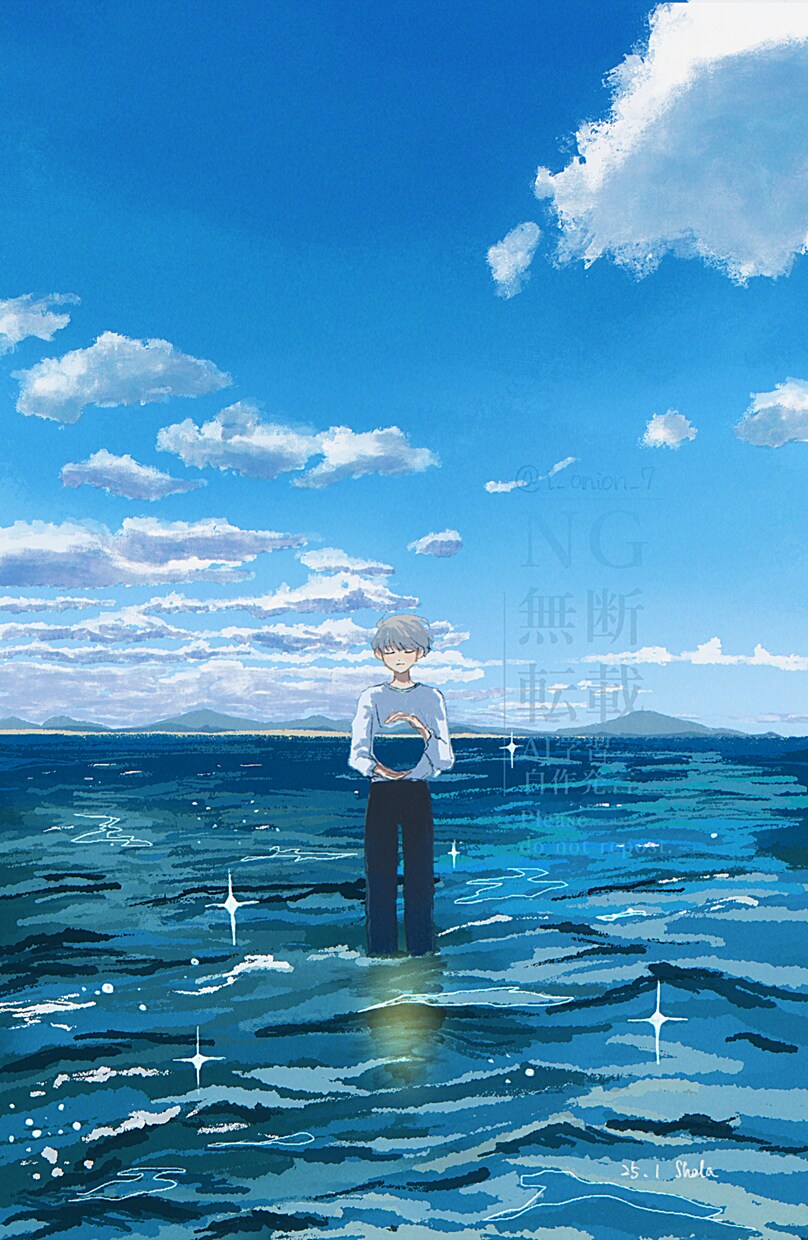 1枚絵を描きます 爽やかなイラストを必要としている方へ イメージ3