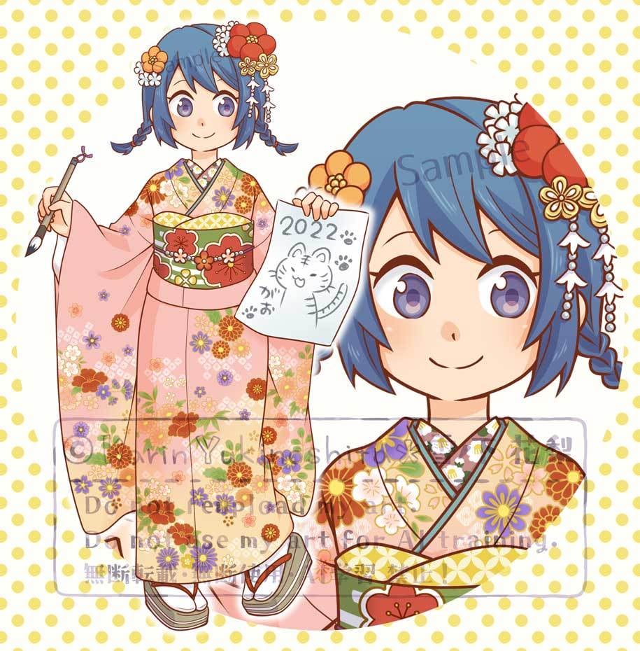 キャラクターイラスト（4〜6頭身）を制作致します 商用可◆キャラクターで目を引くweb画面や印刷物に！ イメージ4