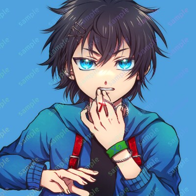 Twitterアイコン、グッズ用イラスト描きます アニメ塗イラストが得意です！【商用利用可！】 イメージ4