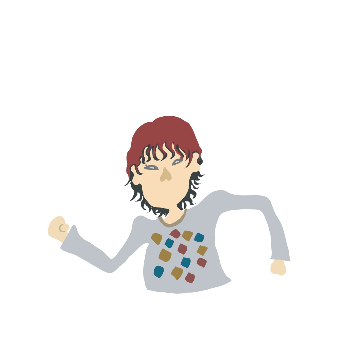 簡単な似顔絵を作成します フリー素材みたいにかんたんな似顔絵いかがでしょうか！ イメージ7