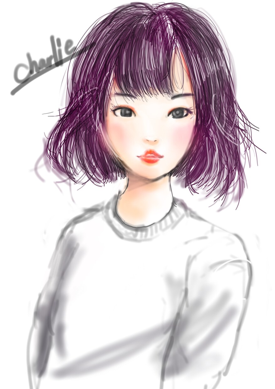 SNSのイラスト描きます SNSの写真を幸せ溢れるイラストに イメージ1