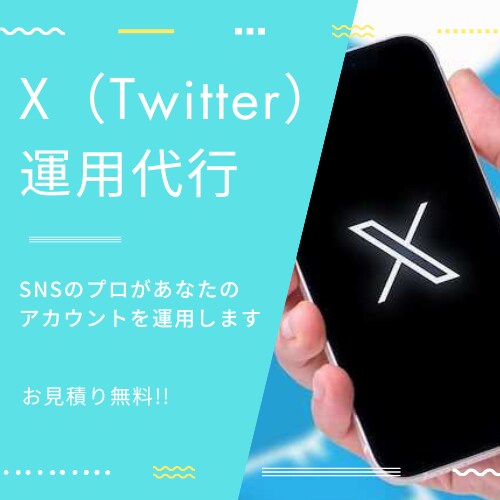 X（Twitter）の運用代行をいたします SNSのプロがあなたの代わりに代行いたします イメージ1