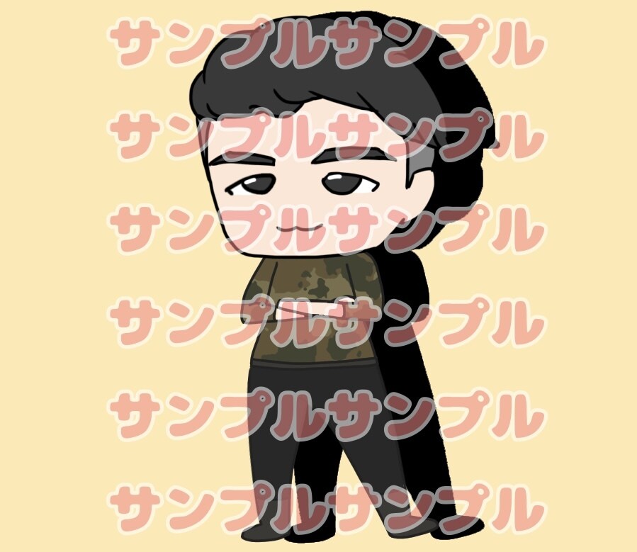商用利用可♪ゆるかわいいイラスト描きます SNSのアイコンやアクスタ、缶バッジにもご利用いただけます♪ イメージ6
