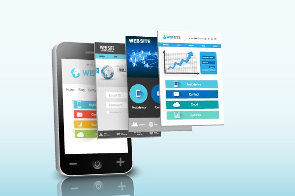 ホームページをスマホで見れるようにします 大変身！既存HPをスマホ対応サイトにします イメージ1