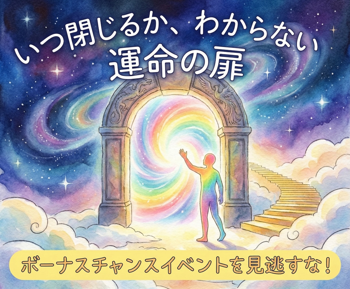 ステータスゲートへあなた様をご案内いたします いつ閉じるかわからない運命の扉をくぐりましょう イメージ1