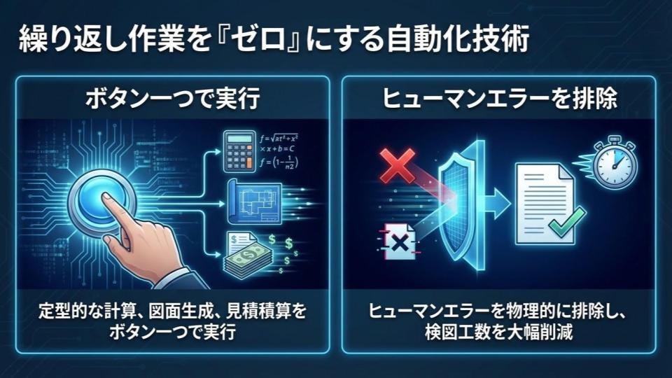 設計自動化推進サービス 　 属人設計をなくします 設計思想を「資産」に変え、事業継続性を高める イメージ5