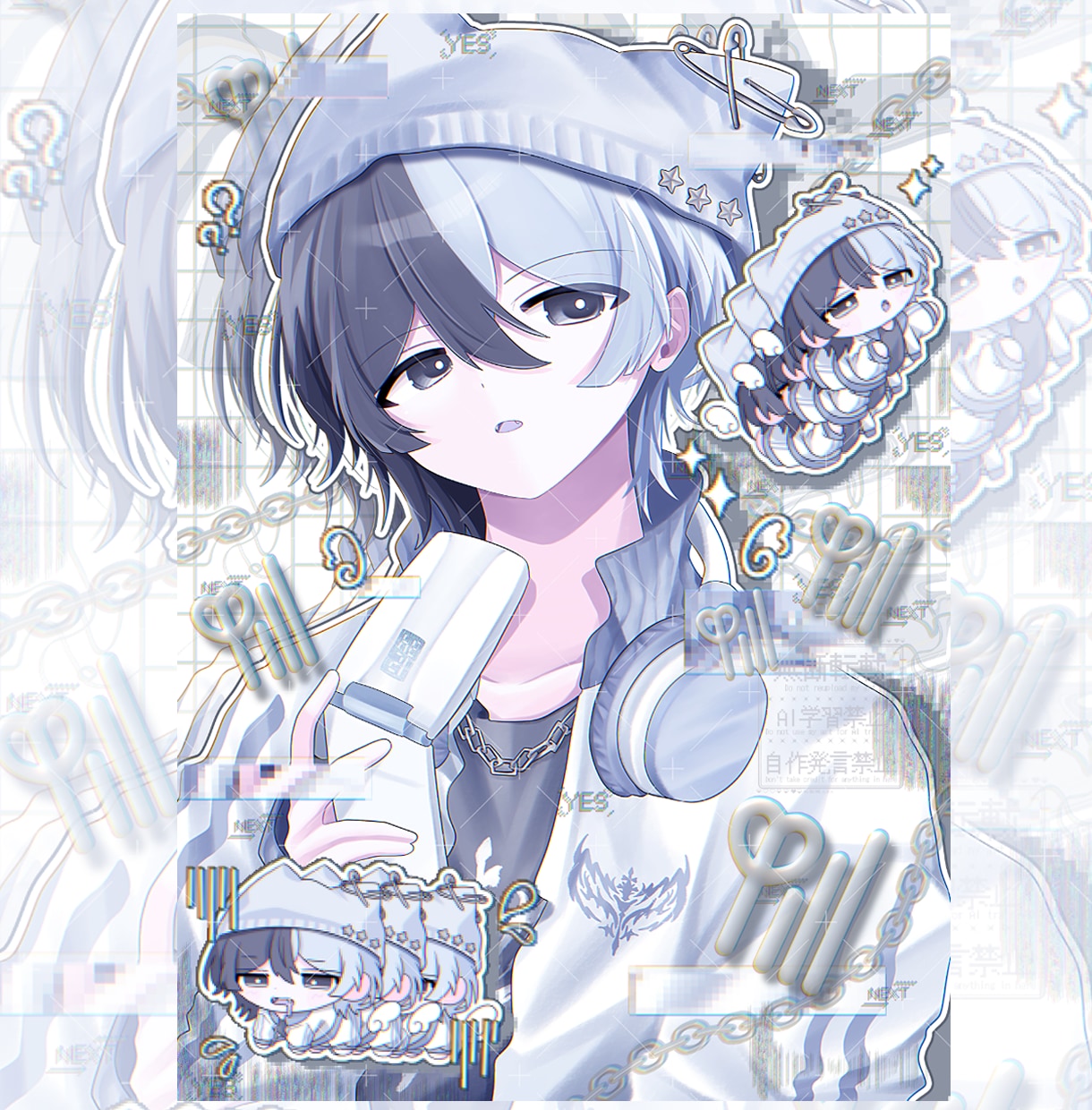 唯一無二の可愛いイラスト描きます デフォルメも等身も受け付けております！ イメージ3
