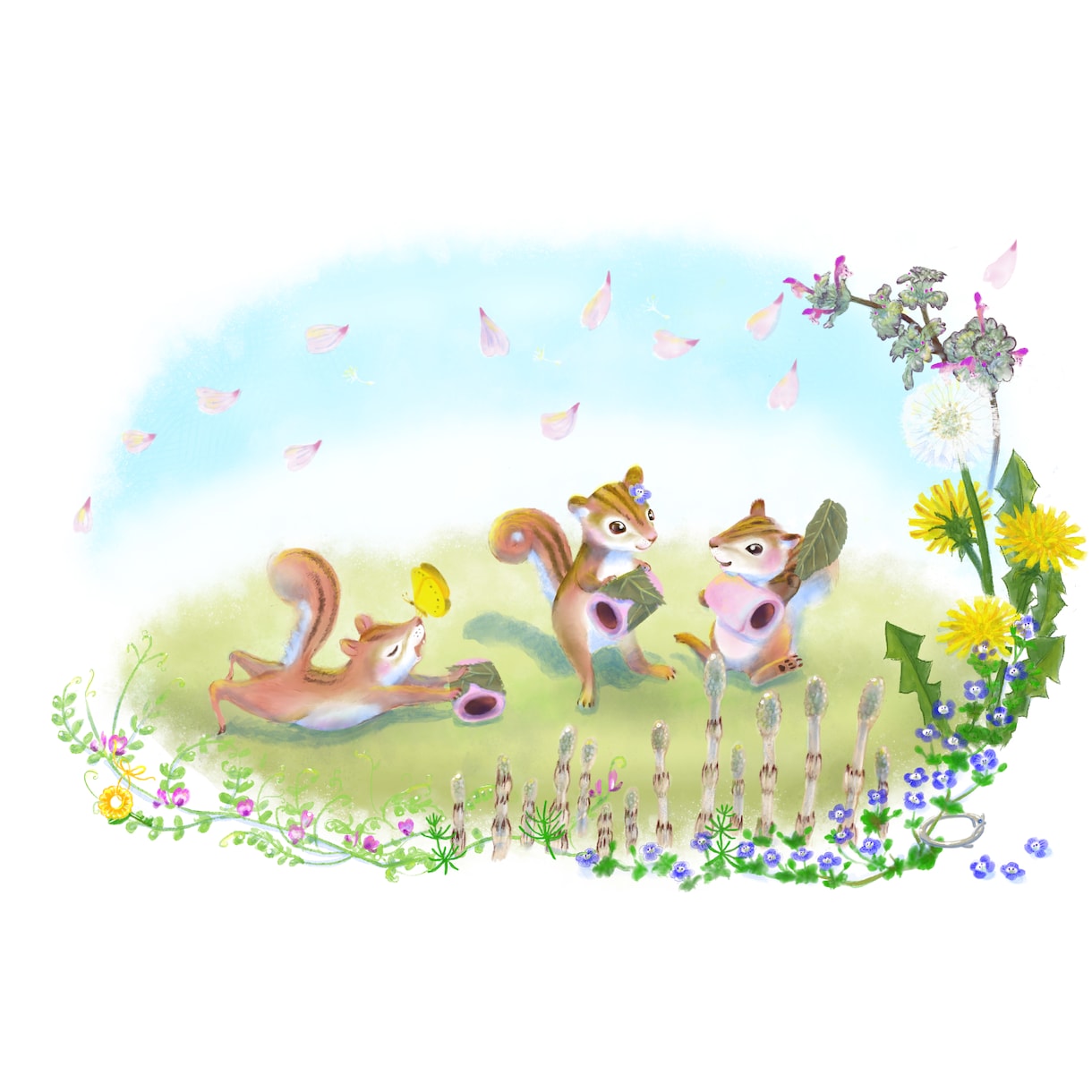 オリジナルのイラストをお描きします 優しく、あったかいテイストで丁寧に。 イメージ1