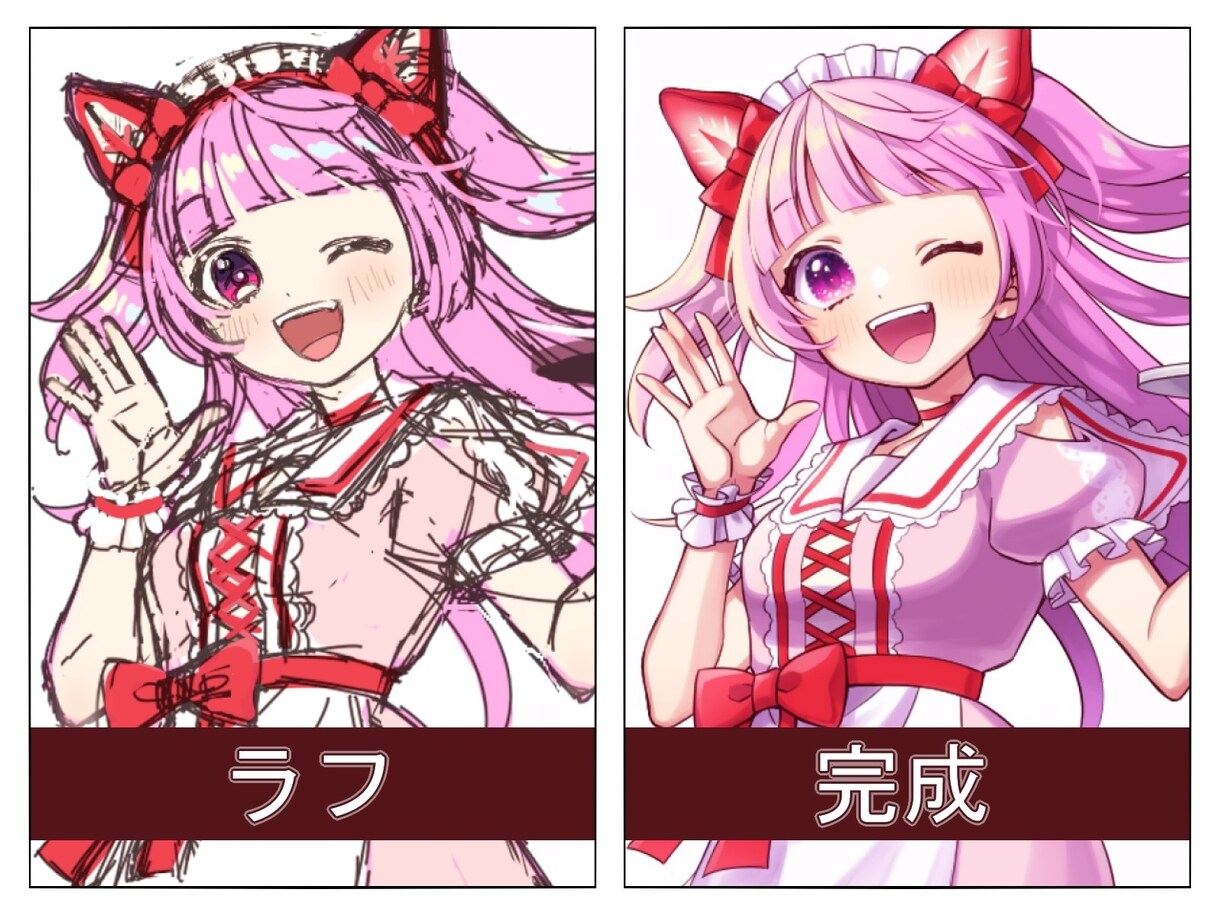 用途にあったイラスト描きます ◇アイコン、立ち絵、動画サムネなど◎なんでもご相談ください イメージ4