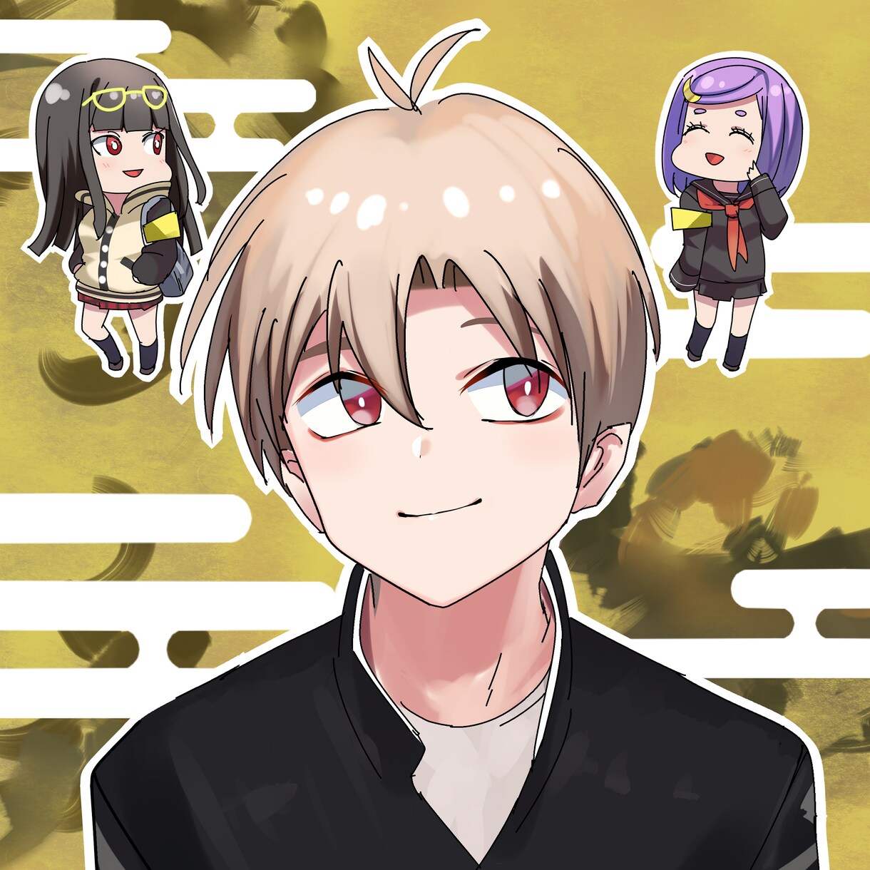 商用利用OK!かわいいアイコンや立ち絵を描きます ヘッダー、アイコン、動画配信など様々な用途に！ イメージ3