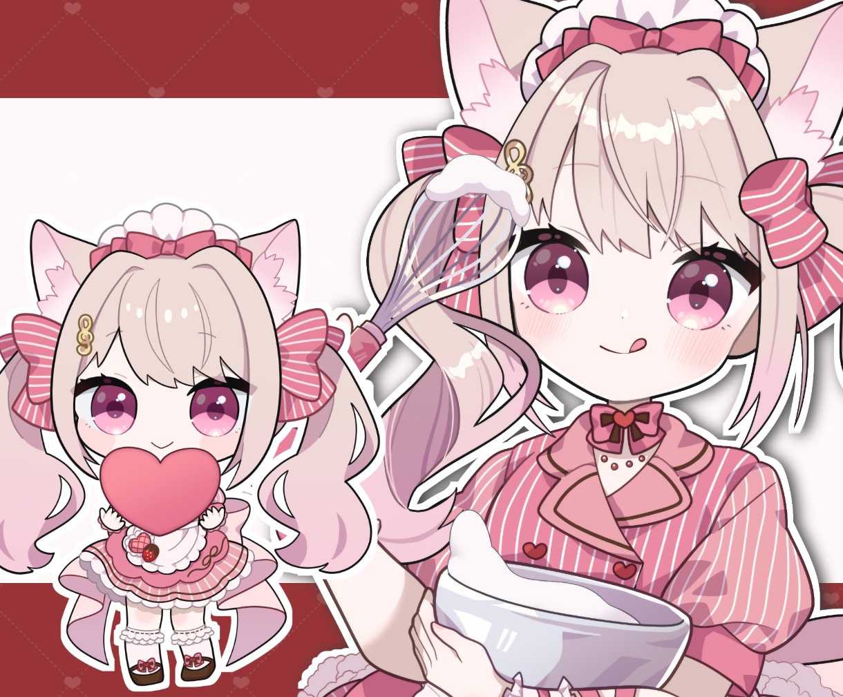 歌ってみたMVなどイラスト描きます Vtuber、歌ってみたなどに使えるイラストを描きます イメージ1