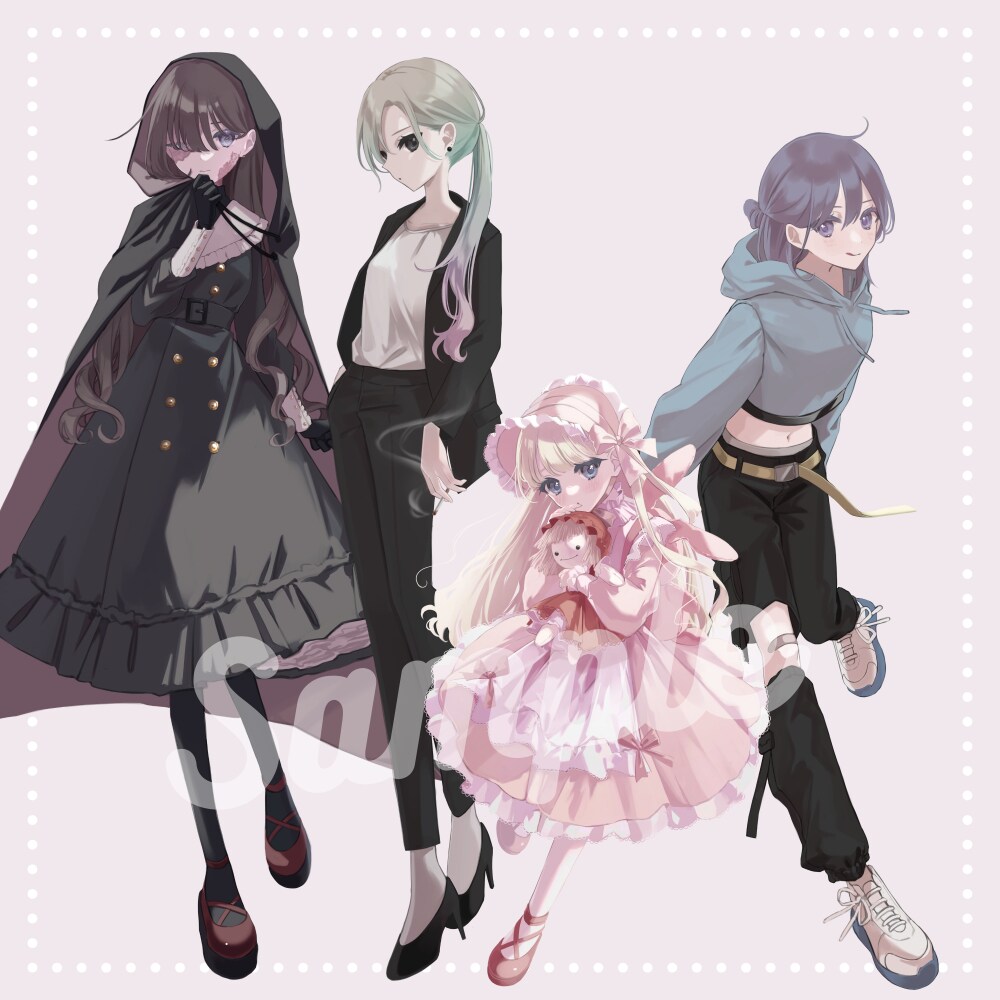 キャラクターのデザイン、立ち絵作成します ゲームや配信など、オリジナルのキャラクターが必要な方へ イメージ3