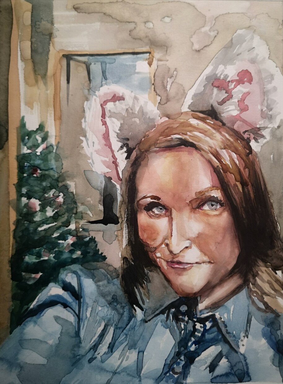 似顔絵作成します 水彩画・肖像画・似顔絵の作製。 イメージ2