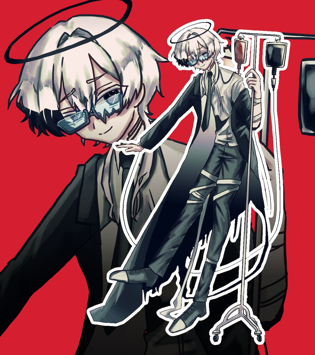 あなたの立ち絵を可愛らしく描きます 少年少女と眼鏡男の立ち絵ならおまかせ！ イメージ6
