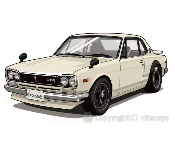 写真から愛車の高解像度車イラスト作成します SNSアイコン・ステッカー・プレゼント用愛車イラスト｜短納期 イメージ3