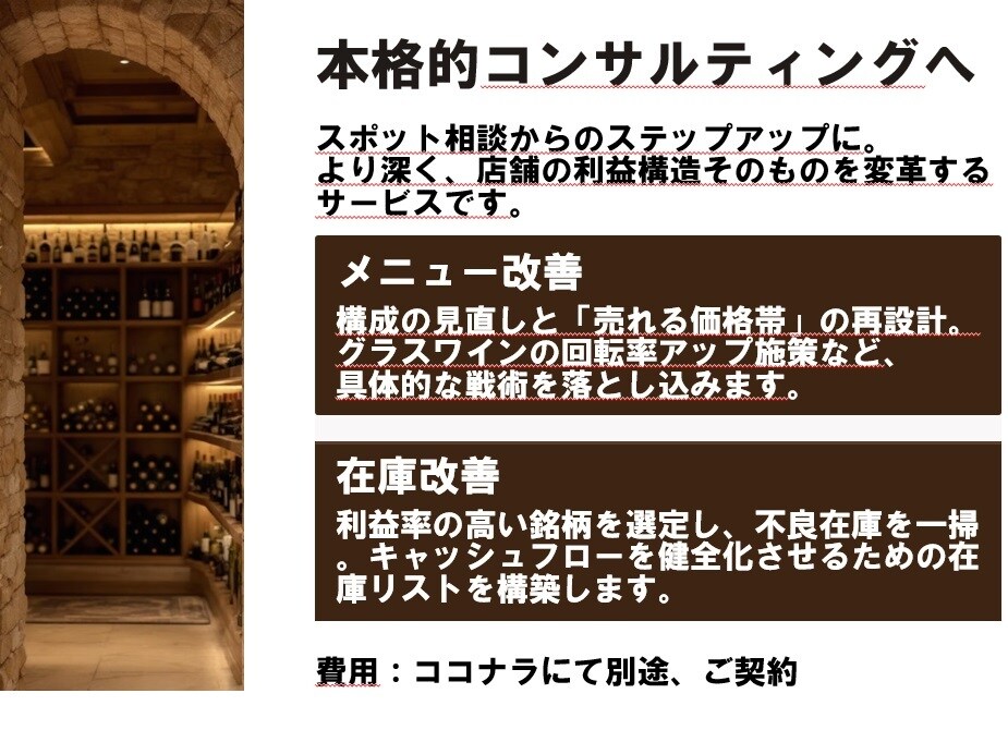 飲食店向け利益率を上げるドリンクメニュー提案します 料理は詳しいけど・・という方ドリンクメニューの提案をします! イメージ5